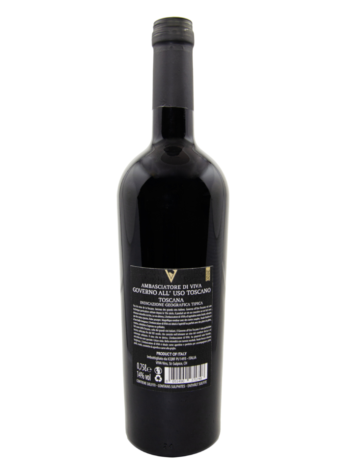 Coffret Cadeau & Carte Cadeau - Ambasciatore di VIVA «Governo» 2020, 75cl En Exclusivité Mondiale – Image 2
