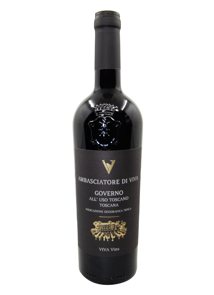 Coffret Cadeau & Carte Cadeau - Ambasciatore di VIVA «Governo» 2020, 75cl En Exclusivité Mondiale