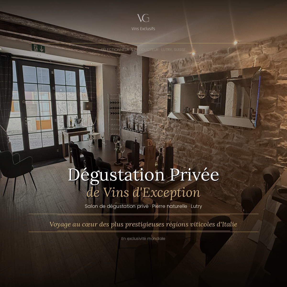 Dégustation de vins italiens d’exception à Lutry